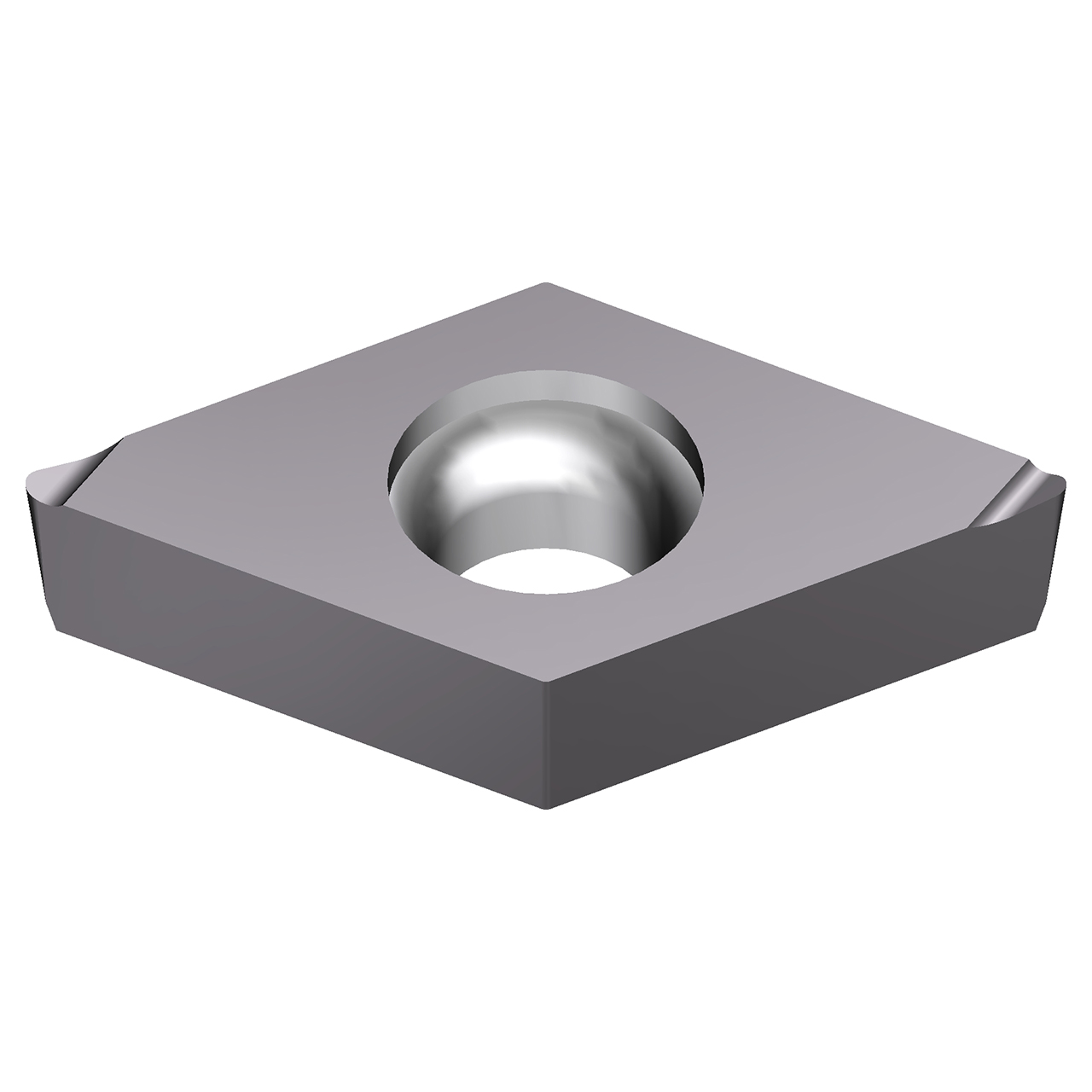 Sumitomo 10R4AXN | DCGT21.5.001LFYS-AC1030U 0.2500" Circle Diameter x 2.80mm Hole Diameter x 0.0012" Radius Absotech Coated Carbide Turning Insert