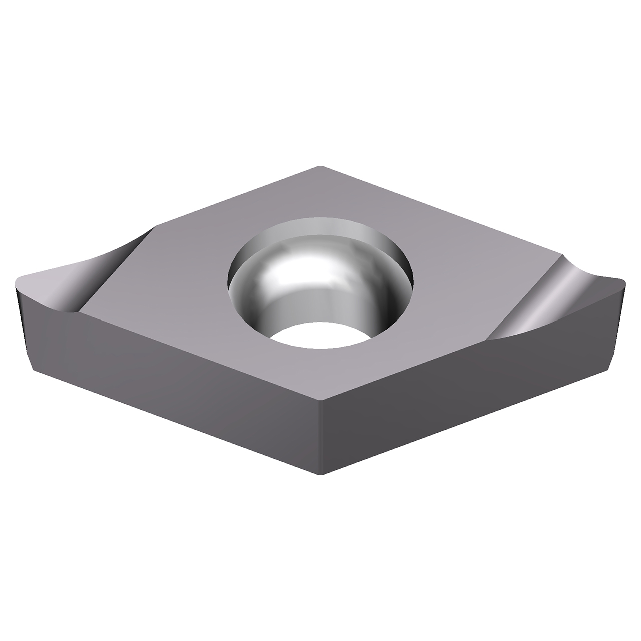 Sumitomo 10R4577 | DCGT21.50LFY-AC1030U 0.2500" Circle Diameter x 2.80mm Hole Diameter x 0.0039" Radius Absotech Coated Carbide Turning Insert