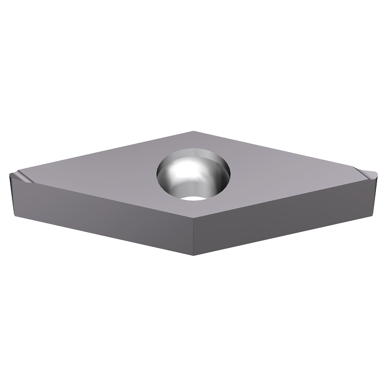 Sumitomo 10R4AYJ | VBGT220.5RFYS-AC1030U 0.2500" Circle Diameter x 2.80mm Hole Diameter x 0.0079" Radius Absotech Coated Carbide Turning Insert