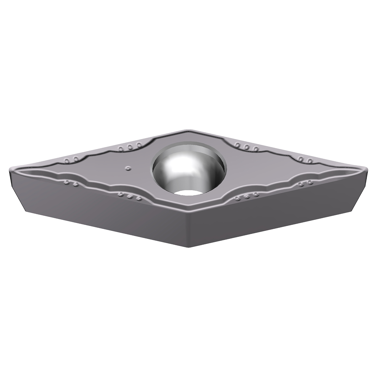 Sumitomo 1NR4020 | VCGT330MESI-AC1030U 0.3750" Circle Diameter x 4.40mm Hole Diameter x 0.0039" Radius Absotech Coated Carbide Turning Insert
