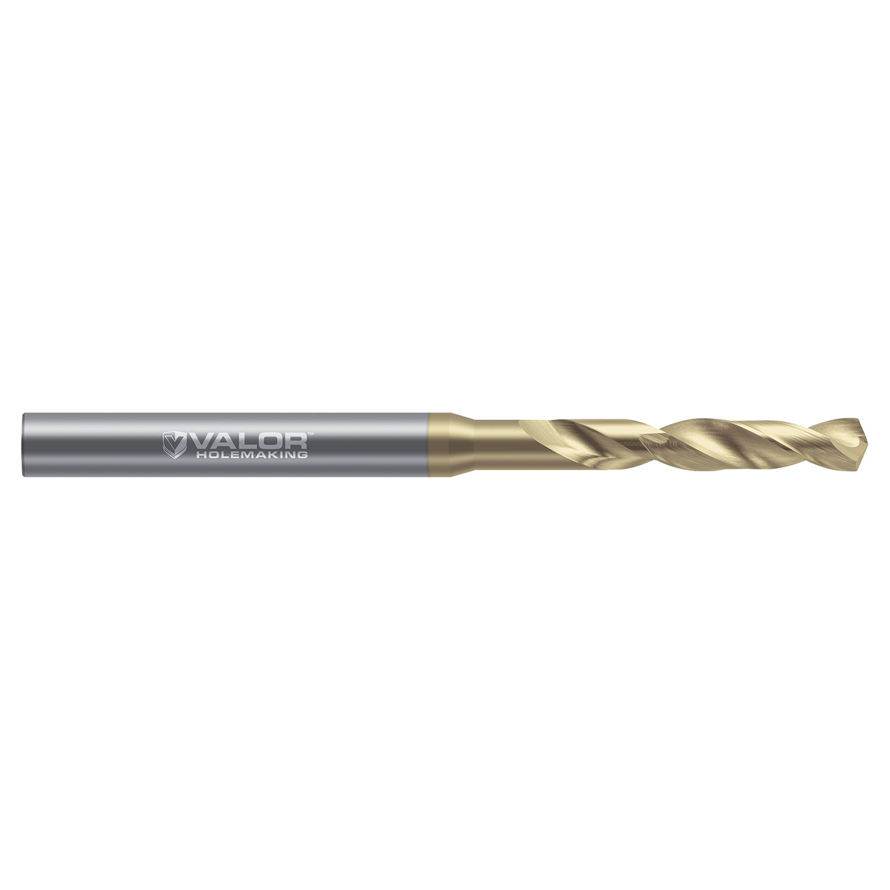 Valor V727361 | 5.30mm Drill Diameter x 29.20mm Maximum Drill Depth x 75.00mm OAL 2 Flute Uncoated Screw Machine Length Drill Bit