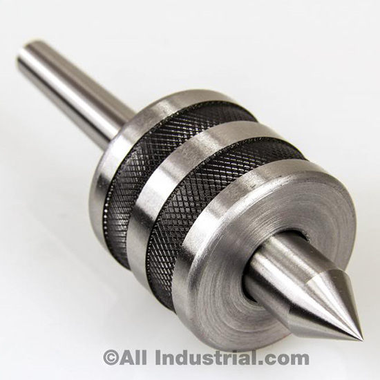 All Industrial 46001 | MT1 Live Center Morse Taper 1MT Triple Bearing Lathe Medium Duty CNC