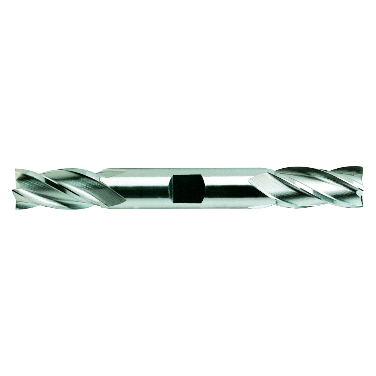 YG1 13051HE | 5/16" Diameter x 3/8" Shank x 3/4" LOC x 3-1/2" OAL x 30 Degree Helix Angle 4 Flute AlTiN Coated HSS E1053 Double Ended Square End Mill