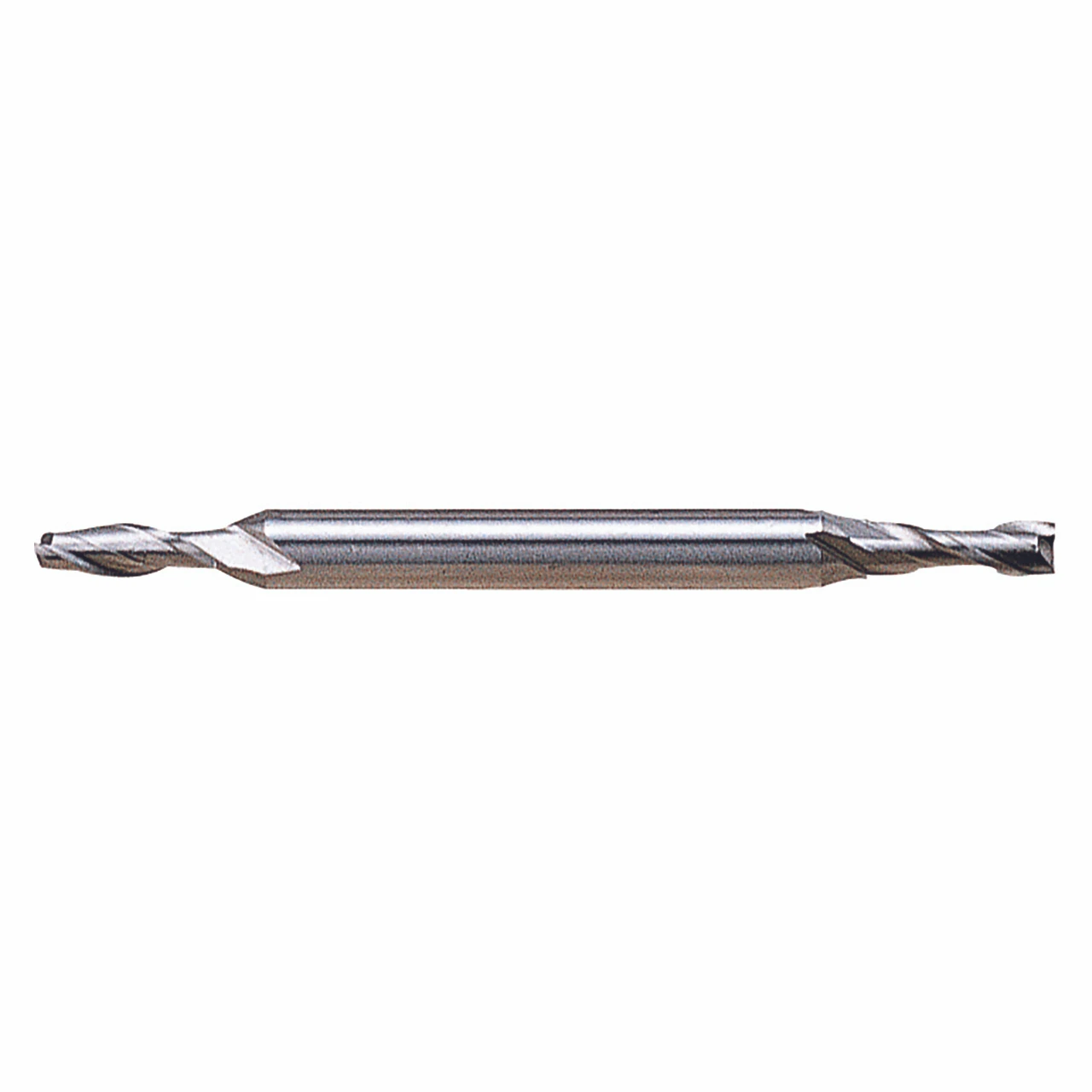 YG1 50006 | 0.0625" Diameter x 0.1875" Shank x 0.1875" LOC x 2.2500" OAL 2 Flute Bright Coated HSS Double Ended Miniature End Mill