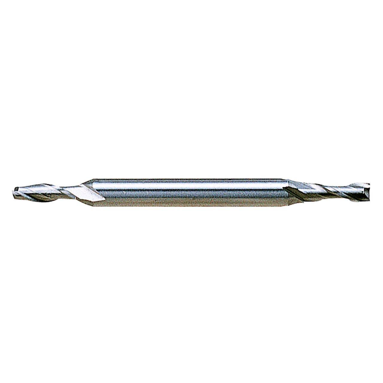 YG1 50012 | 7/64" Diameter x 3/16" Shank x 21/64" LOC x 2-1/4" OAL x 30 Degree Helix Angle 2 Flute Bright Coated HSS E1003 Double Ended Miniature End Mill
