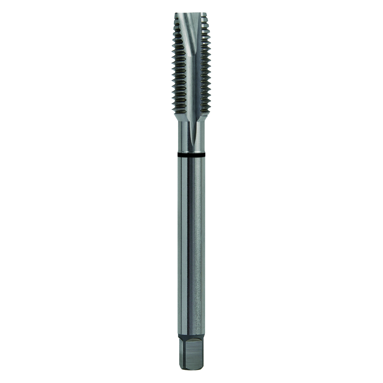 YG1 TC806S | UNF 1-12 Size 20.32mm Shank x 38.00mm Thread Length x 140.00mm OAL H6 3 Flute Oxide Coated HSS-E TC-S Spiral Point Tap