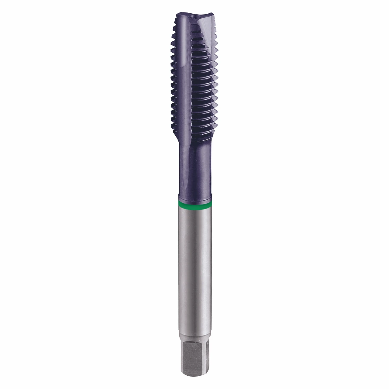 YG1 T537AS | M8x1 Size 0.3150" Diameter x 0.3180" Shank x 2.7200" OAL 3 Flute Oxide Coated HSS-EX Spiral Flute Tap