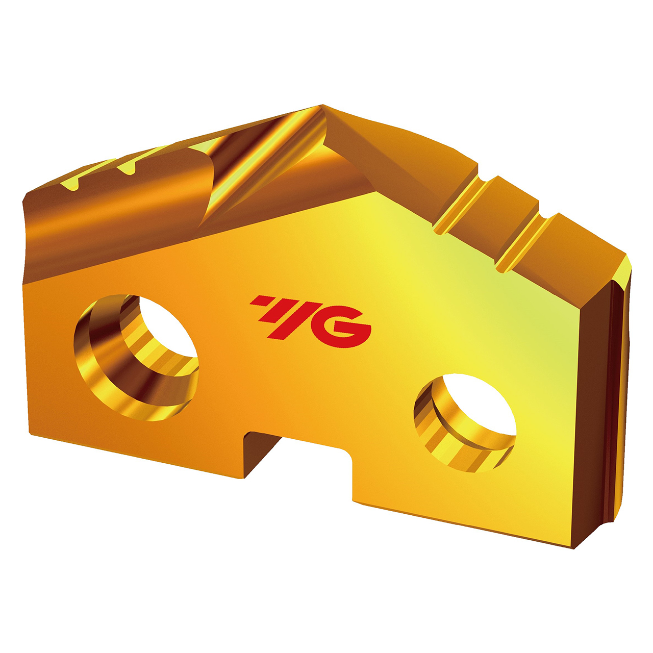 YG1 SV570360 | 1.4200" Diameter x 0.2500" Thickness x 20.60mm Height x #3 Seat Size x 132 Degree Point Angle M48 Grade Hardslick Coated Premium Cobalt SV570 Spade Drill Insert