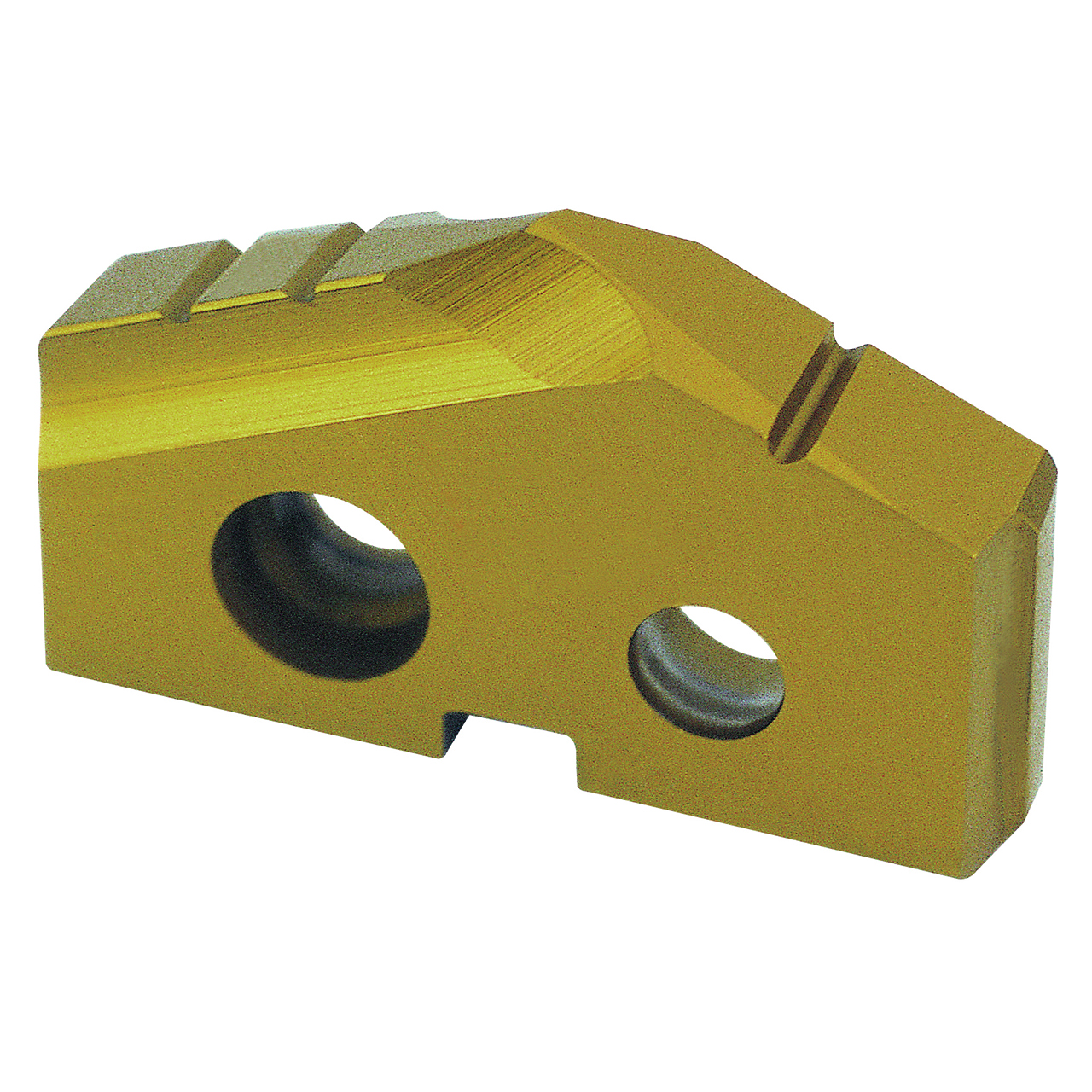 YG1 S08Z06 | 0.4800" Diameter x 0.0938" Thickness x 9.19mm Height x #Z Seat Size x 132 Degree Point Angle T15 Grade TiAlN Coated Super Cobalt S08 Spade Drill Insert