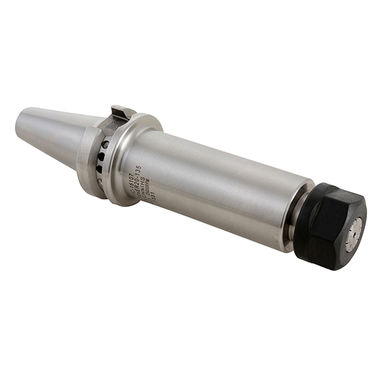 Techniks 16101 | BT30 Taper x 46.00mm Shank x 70.00mm Length x 118.40mm OAL ER16 Steel Collet Chuck