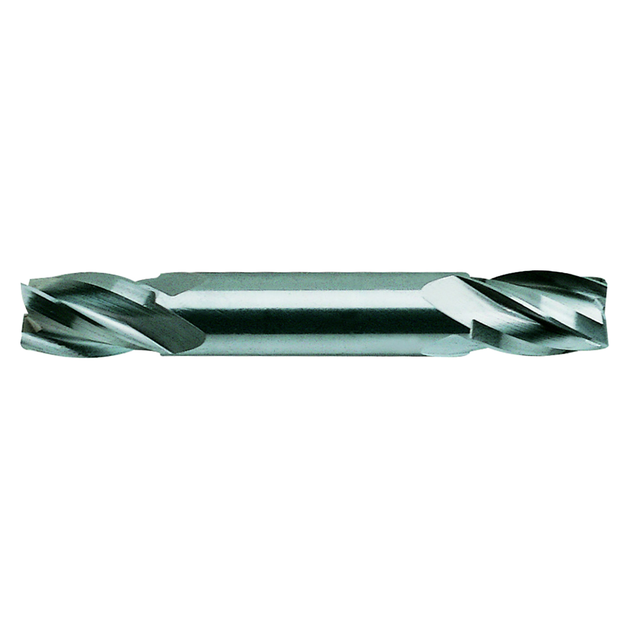 YG1 33588TN | 0.4400" Diameter x 0.4375" Shank x 0.5625" LOC x 2.7500" OAL 4 Flute TiN Coated Carbide Double Ended Square End Mill
