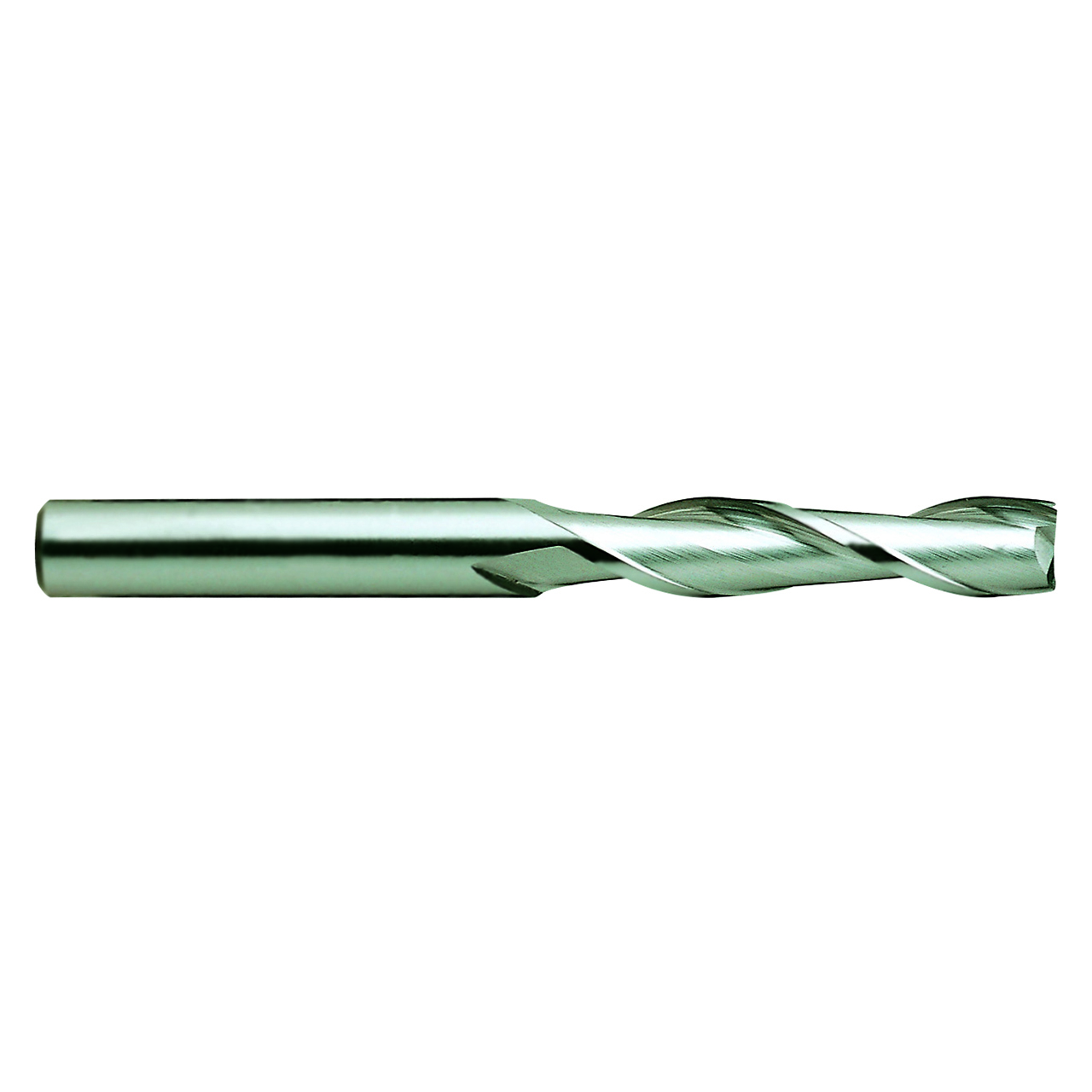 YG1 54904TN | 3/16" Diameter x 3/16" Shank x 1" LOC x 4" OAL x 30 Degree Helix Angle 2 Flute TiN Coated Carbide E5026 Square End Mill