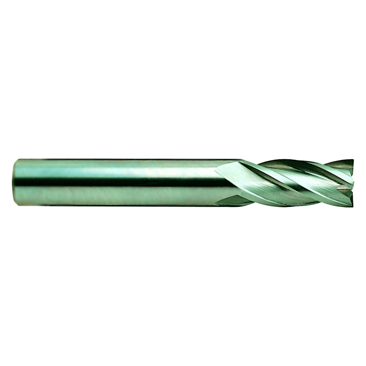 YG1 07600-090R | 1.0000" Diameter x 1.0000" Shank x 1.5000" LOC x 4.0000" OAL x 0.0900" Radius 4 Flute Bright Coated Carbide Corner Radius End Mill