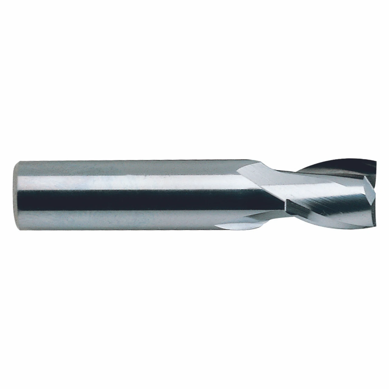 YG1 30565 | 0.188" Diameter x 0.188" Shank x 0.375" LOC x 2.000" OAL x 30 Degree Helix Angle 2 Bright Coated Carbide Square End Mill