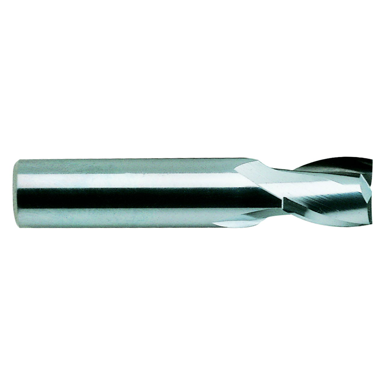 YG1 30588TC | 7/16" Diameter x 7/16" Shank x 5/8" LOC x 2-1/2" OAL x 30 Degree Helix Angle 2 Flute TiCN Coated Carbide E5244 Square End Mill