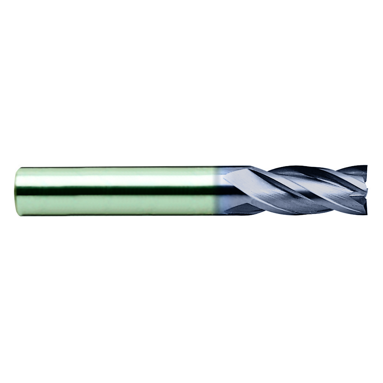 YG1 EH540180 | 0.709" Diameter x 0.709" Shank x 1.260" LOC x 3.622" OAL x 30 Degree Helix Angle 4 TiALN-E Coated Carbide Square End Mill