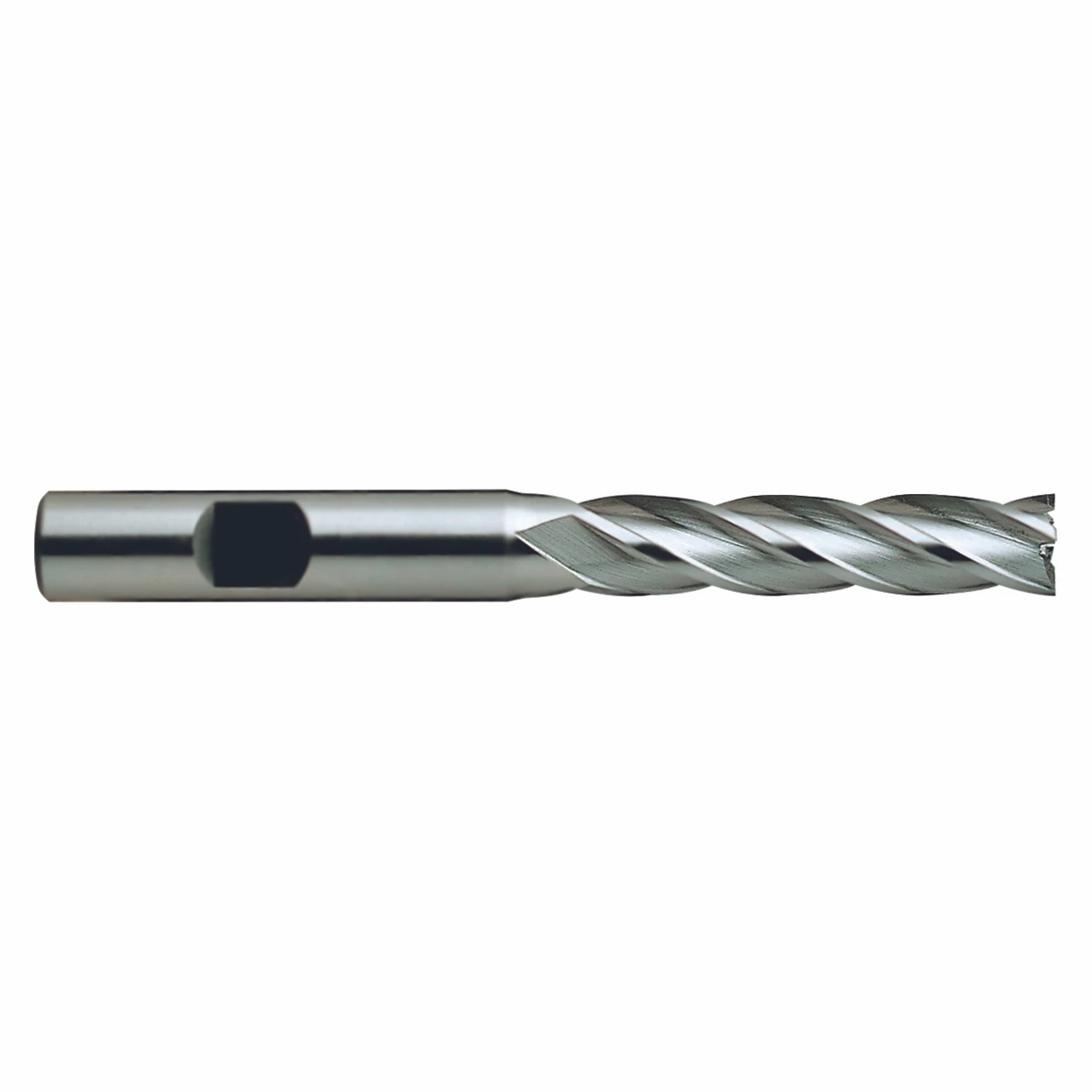 YG1 05305CF | 0.3750" Diameter x 0.3750" Shank x 3.2500" OAL x 1.5000" LOC 4 Flute TiAIN F Coated HSSCo8 Long Square End Mill