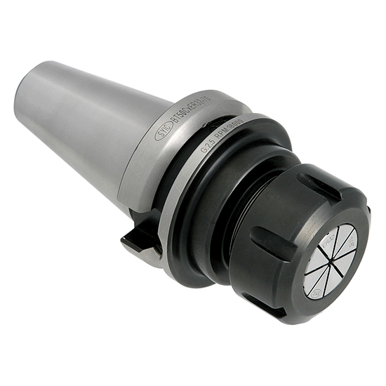 Techniks 16254 | BT50 Taper x 100.00mm Shank x 135.00mm Length x 236.80mm OAL ER16 Steel Collet Chuck