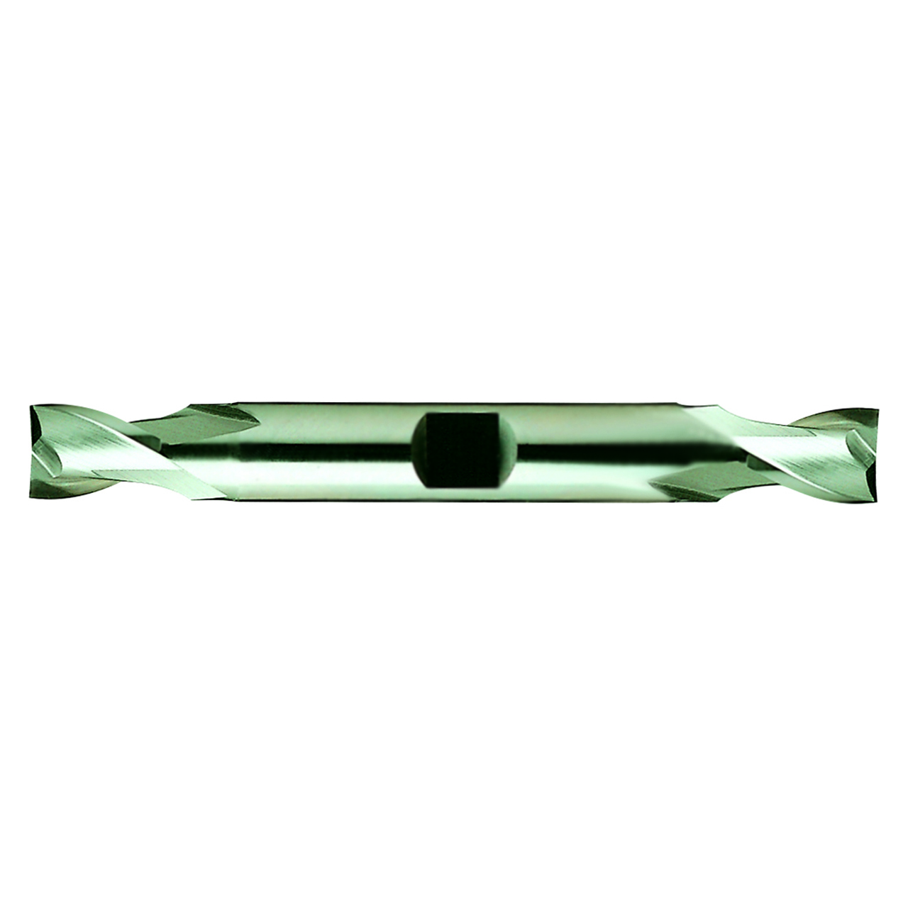 YG1 11344CE | 21/32" Diameter x 3/4" Shank x 1-5/16" LOC x 5" OAL x 30 Degree Helix Angle 2 Flute TiAIN E Coated HSSCo8 E2050 Double Ended Square End Mill