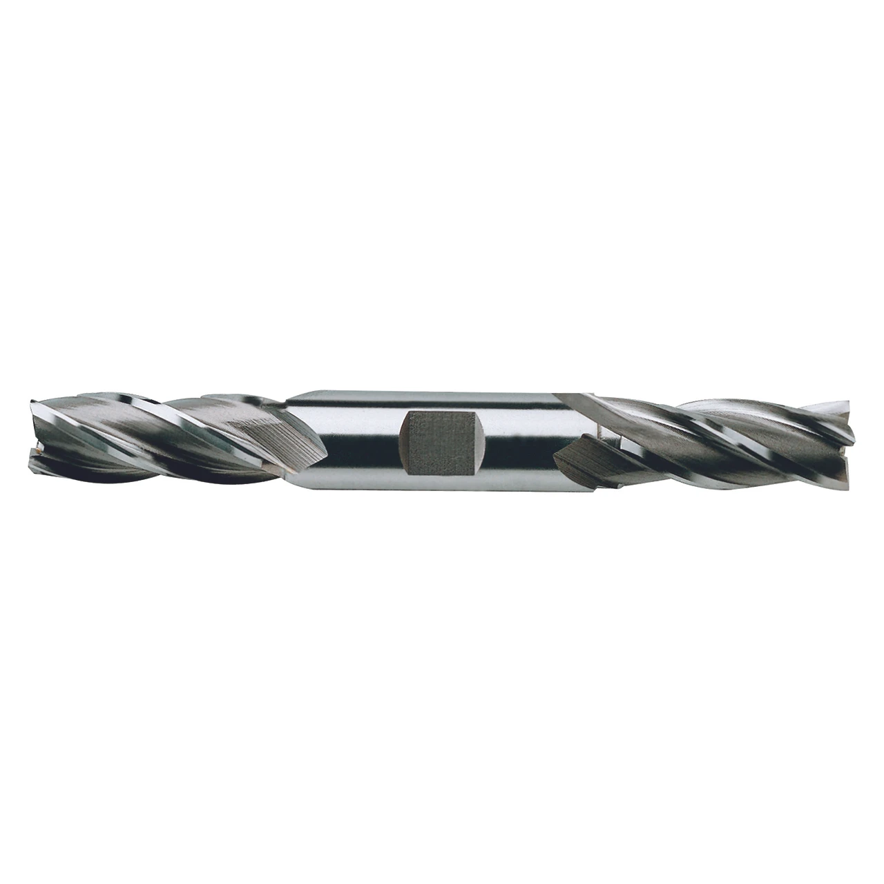 YG1 12293CF | 3/16" Diameter x 3/8" Shank x 1/2" LOC x 3-1/4" OAL x 30 Degree Helix Angle 4 Flute TiAIN F Coated HSSCo8 E2051 Double Ended Square End Mill