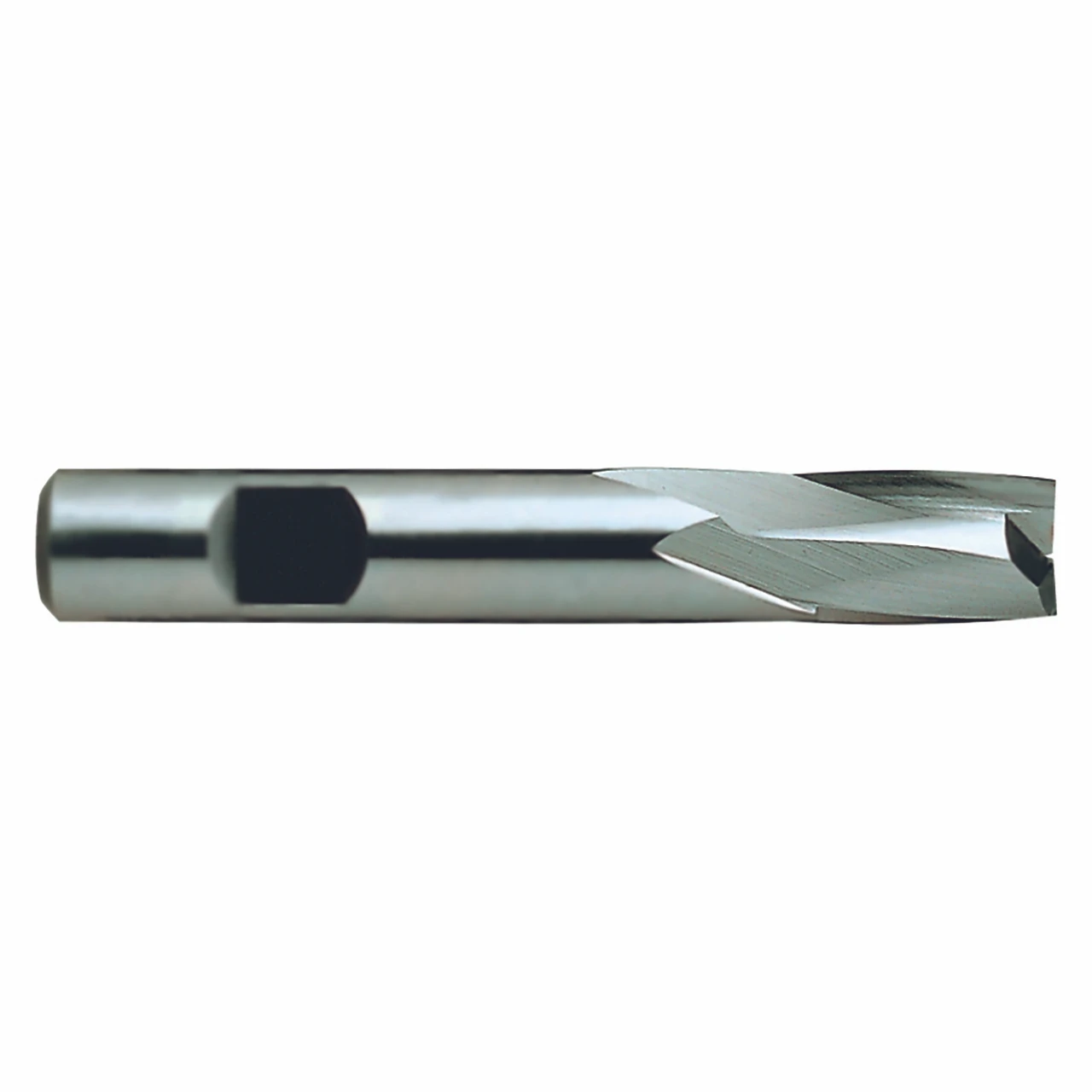 YG1 14394 | 0.8750" Diameter x 0.8750" Shank x 3.7500" OAL x 1.5000" LOC 2 Flute Bright Coated HSSCo8 Square End Mill