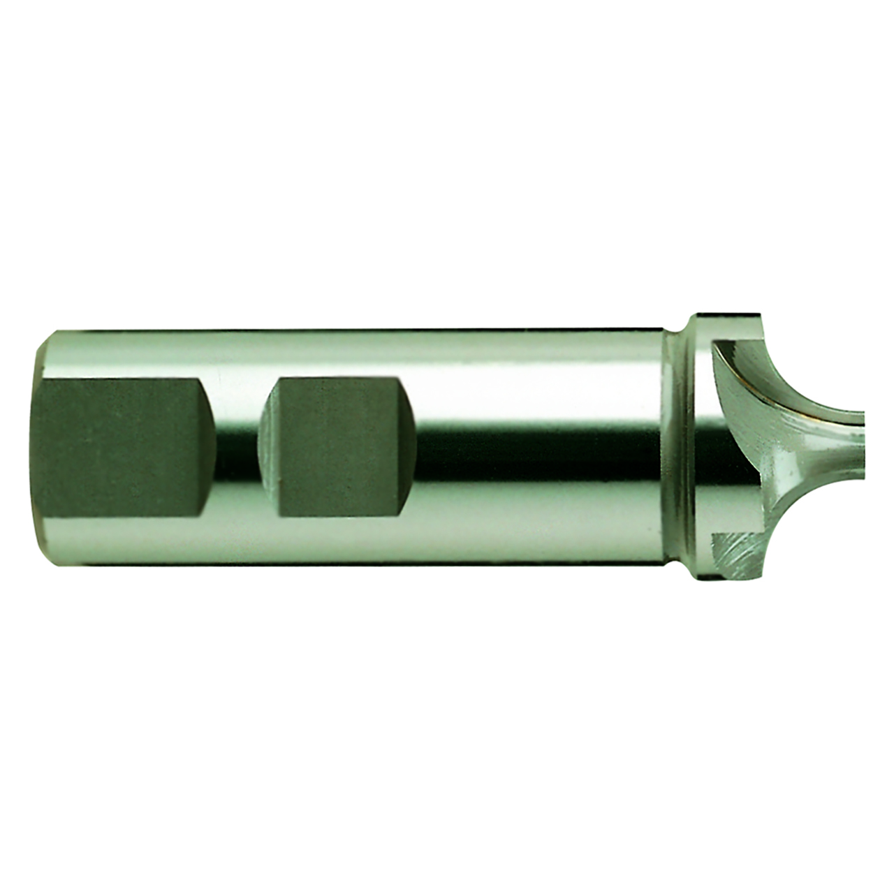 YG1 29251CE | 0.0625" Diameter x 0.3750" Shank x 2.5000" OAL x 0.4375" LOC x 1/16" Diameter x 3/8" Shank x 7/16" LOC x 2-1/2" OAL x 1/16" Radius 4 Flute TiAIN E Coated Co8 E2237 Corner Rounding End Mill