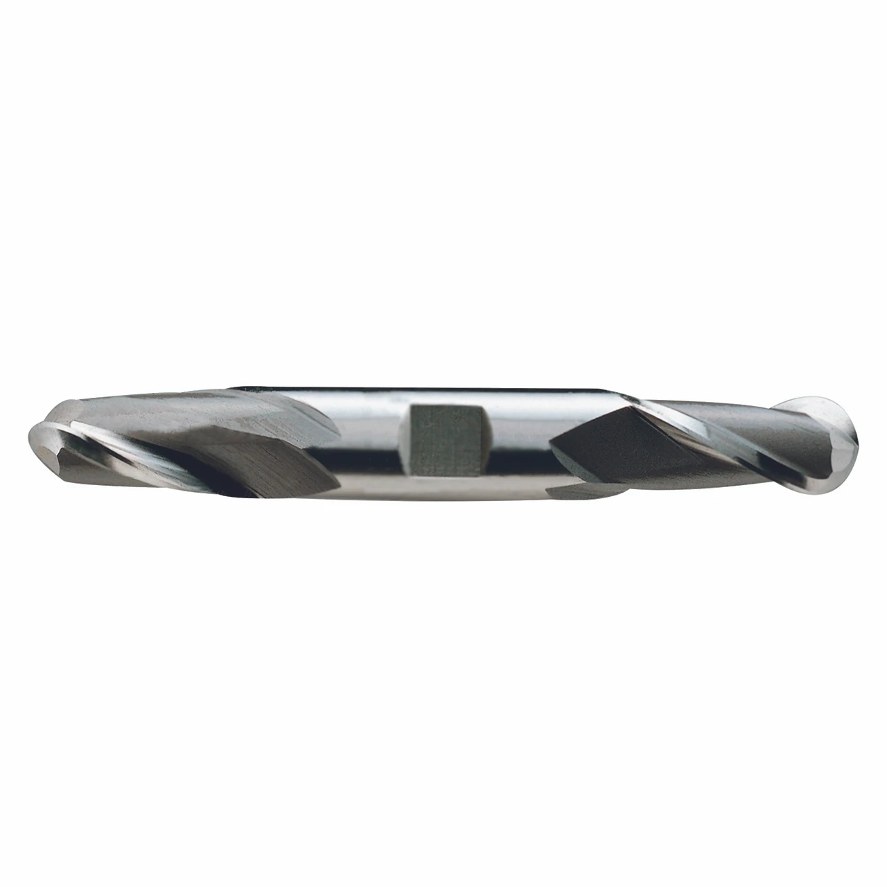 YG1 45301CN | 0.3125" Diameter x 0.3750" Shank x 3.1250" OAL x 0.5625" LOC 2 Flute TiN Coated HSSCo8 Double Ended Ball Nose End Mill