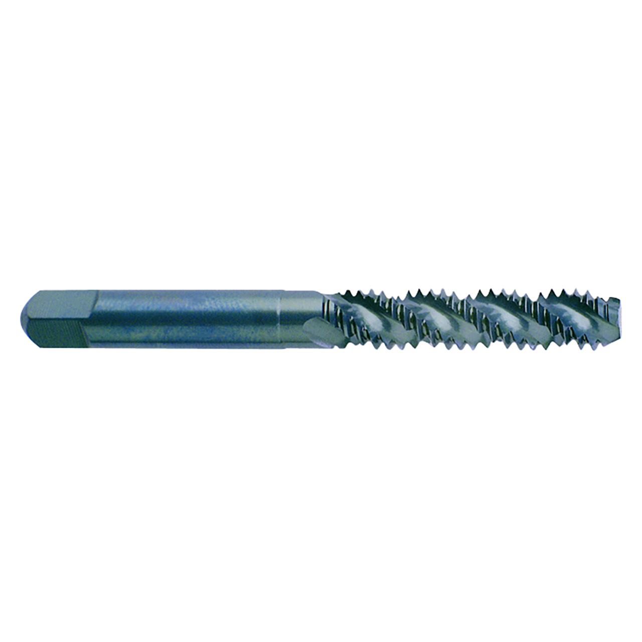 YG1 C3565 | UNC 1/2" - 13 Size x 9.32mm Shank x 42.16mm Thread Length x 85.85mm OAL x 45 Degree Helix Angle H5 3 Flute Bright Coated HSSE-V3 C3 Spiral Flute Bottom Tap