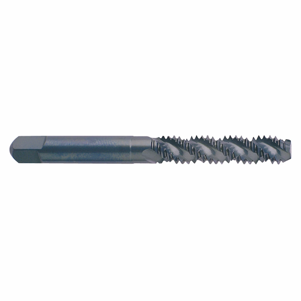 YG1 D9202 | #5-40 Size 0.1250" Diameter x 0.1410" Shank x 1.9400" OAL 3 Flute Hardslick Coated HSSE-V3 Spiral Flute Bottom Tap
