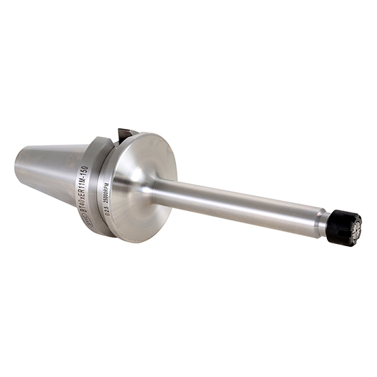 Techniks 16330 | BT40 Taper x 44.45mm Diameter x 63.00mm Shank x 100.00mm Projection Length ER20 Mini Nut Holder