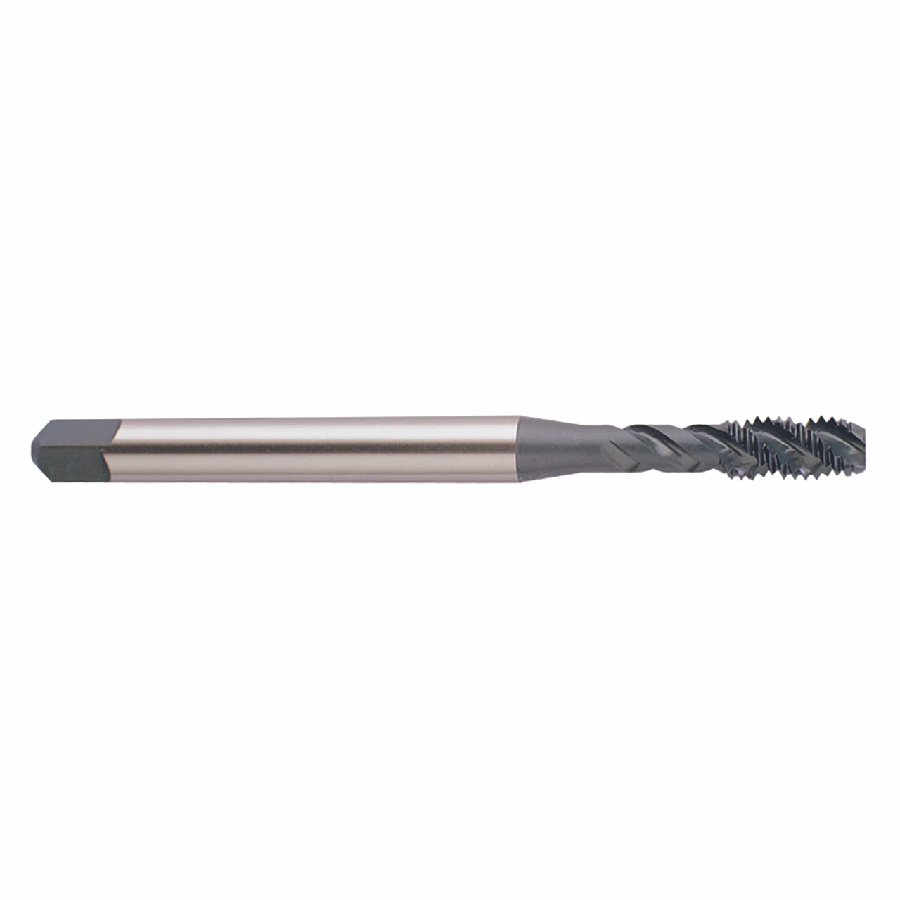 YG1 G0703 | 3/4"-10 Size 0.7500" Diameter x 0.5900" Shank x 4.9210" OAL 4 Flute Bright Coated HSS"-V Spiral Flute Bottom Tap