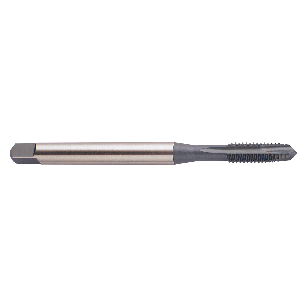 YG1 L5405 | UNC 1/4" - 20 Size x 6.48mm Shank x 15.01mm Thread Length x 80.01mm OAL H5 3 Flute Hardslick Coated HSS-V L5 Spiral Point Tap