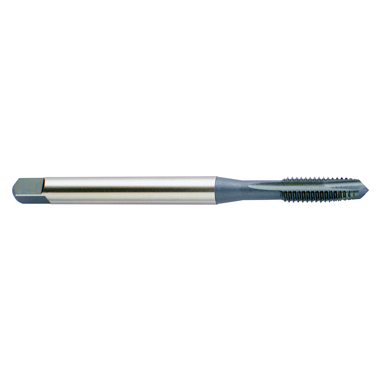 YG1 L5605 | 9/16"-12 Size 0.5625" Diameter x 0.4290" Shank x 4.3310" OAL 3 Flute Hardslick Coated HSS"-V Spiral Point Tap