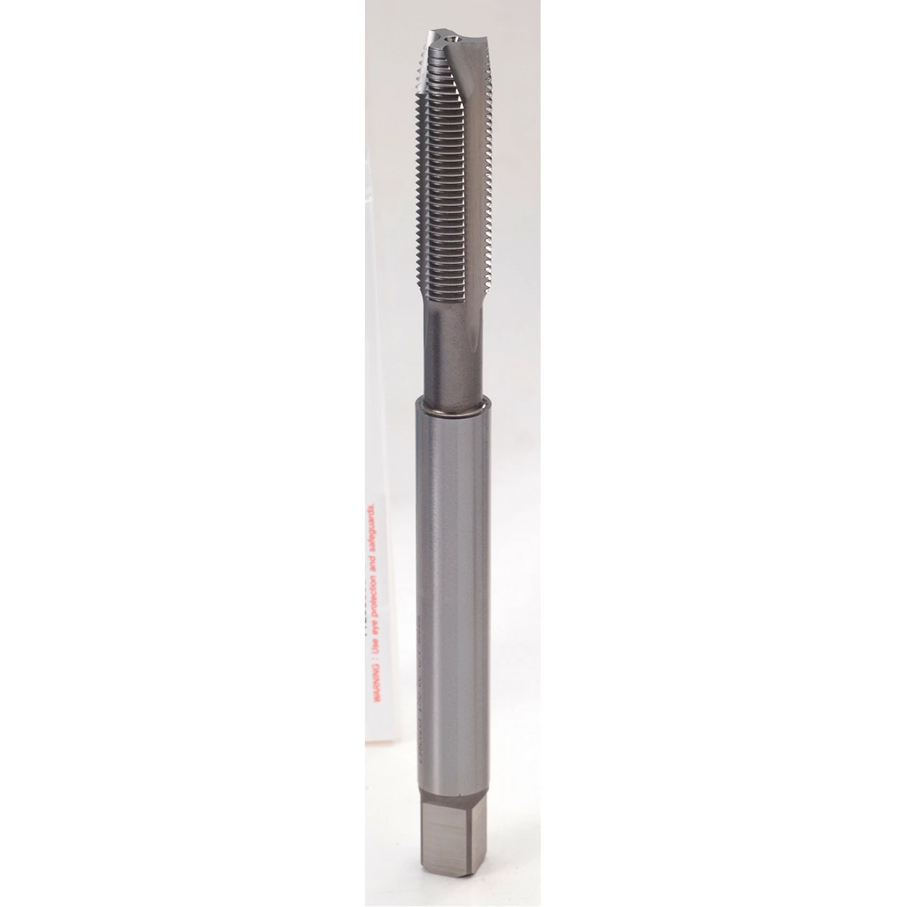 YG1 T7236483 | UNC 3/8" - 16 Size x 9.68mm Shank x 31.75mm Thread Length x 152.40mm OAL H3 3 Flute Bright Coated HSS T7236 Spiral Point Tap