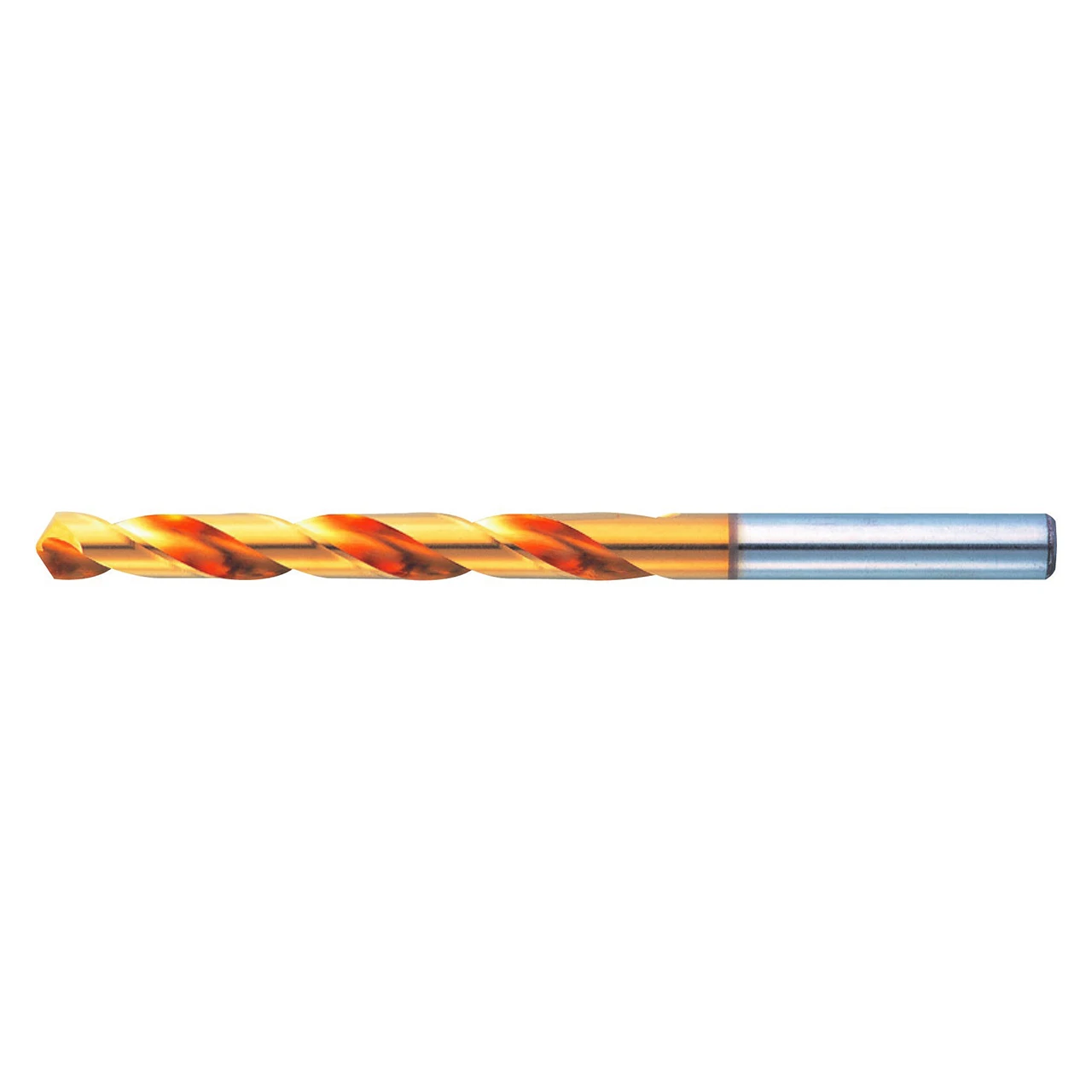 Nachi 0165390 | 6.90mm Diameter x 6.90mm Shank x 109.00mm OAL 2 Flute Tin Coated High Speed Steel Jobber Length Drill Bit