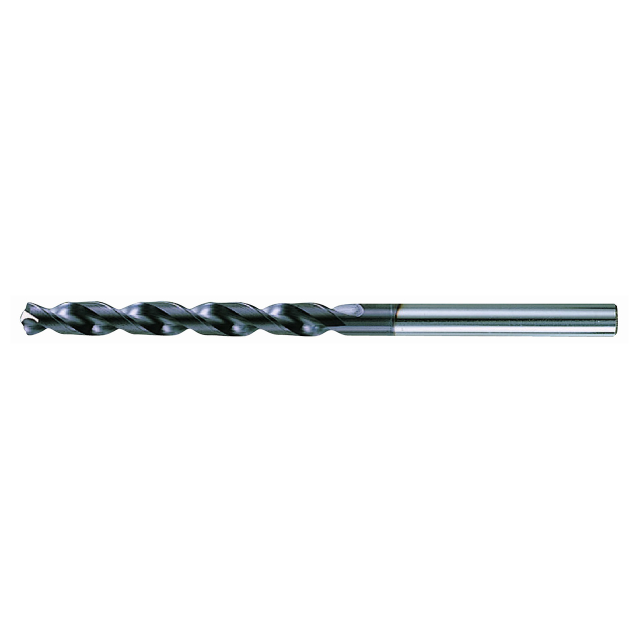 Nachi 0643400 | 10.80mm Diameter x 12.00mm Shank x 151.00mm OAL 2 Flute DLC Coated HSS Jobber Length Drill Bit