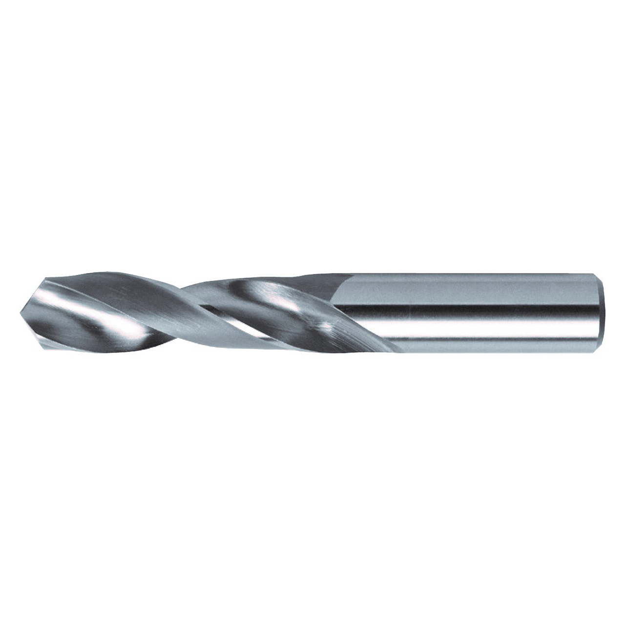 Nachi 1265944 | 49/64" Diameter x 49/64" Shank x 5-1/8" OAL 2 Flute Un (Bright) Coated HSS Screw Machine Length Drill Bit