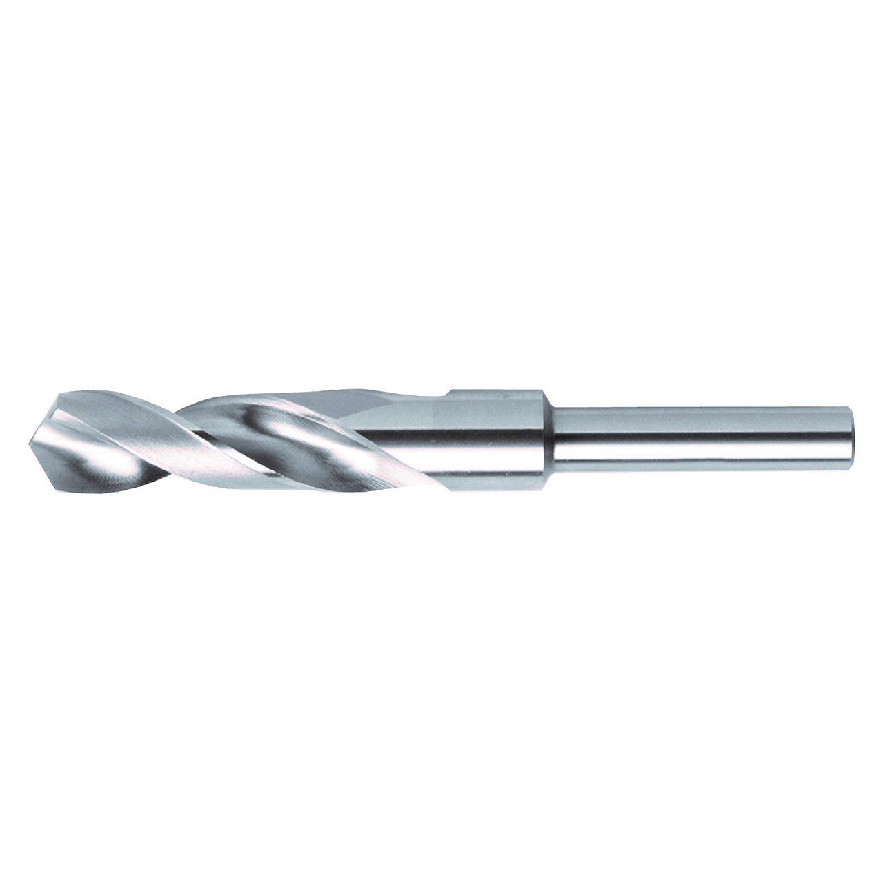 Nachi 1015845 | 55/64" Diameter x 1/2" Shank x 6.00mm OAL 2 Flute BRIGHT Coated HSS Reduced Shank Drill
