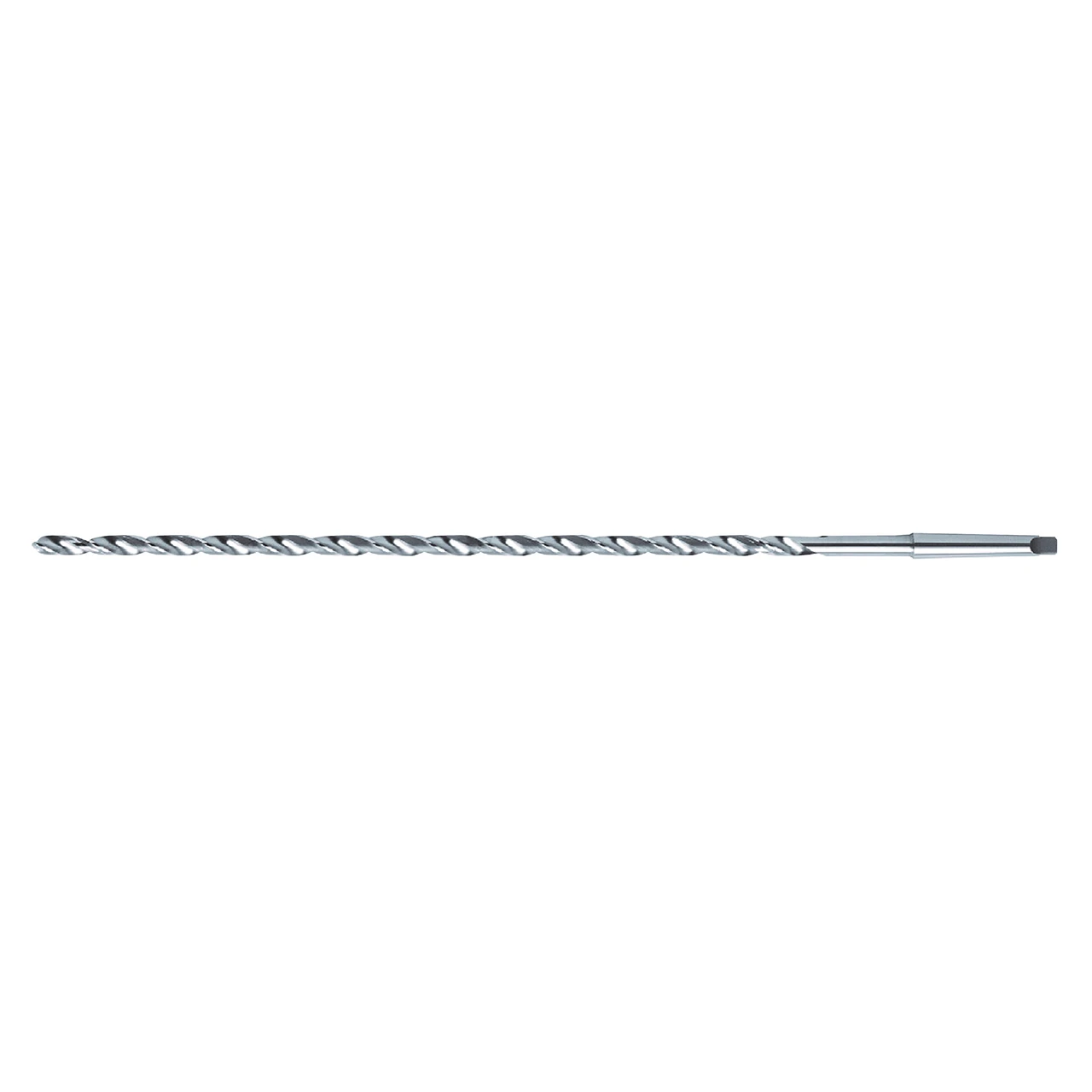 Nachi 1059486 | 1-9/32" Diameter x 4.00mm Shank x 18" OAL 2 Flute BRIGHT Coated HSS Extra Length Taper Shank Drill