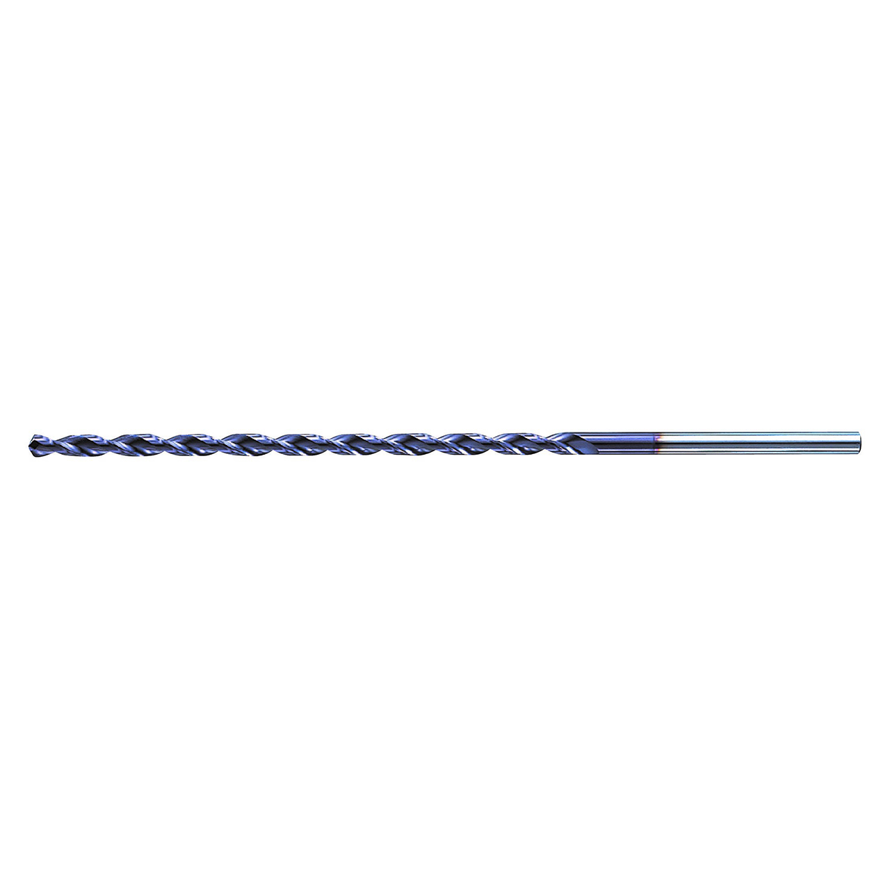 Nachi 0641625 | 2.70mm Diameter x 2.70mm Shank x 150.00mm OAL 2 Flute TiAlN Coated High Speed Cobalt Steel Jobber Length Drill Bit