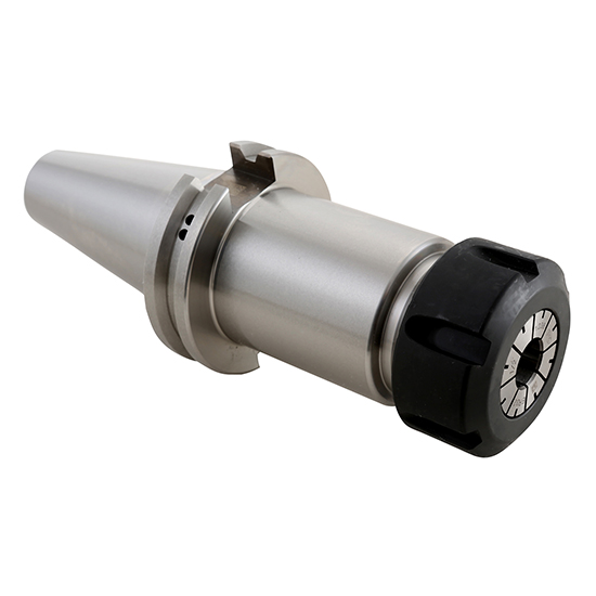 Techniks 22261F | CAT40 Taper x 2.500" Shank x 3.150" Length ER40 Steel Collet Chuck