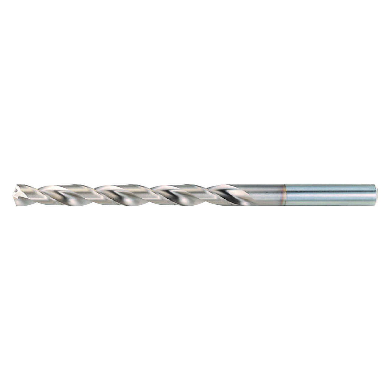 Nachi 1315231 | 1/2" Diameter x 1/2" Shank x 6-1/4"" OAL 2 Flute Tin+TiCN Coated Powdered Metal HSCO Steel Jobber Length Drill Bit