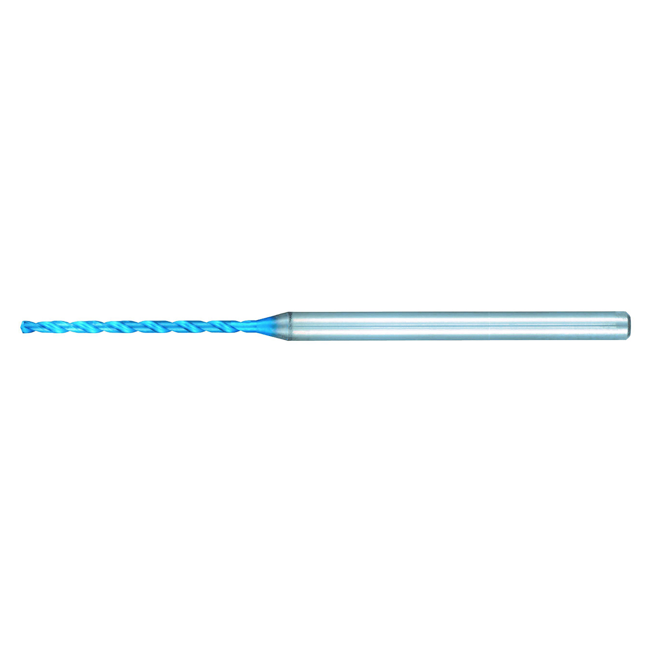 Nachi 0730863 | 7.60mm Diameter x 8.00mm Shank x 194.00mm OAL 2 Flute Aqua EX Coated Carbide Extra Long Drill Bit
