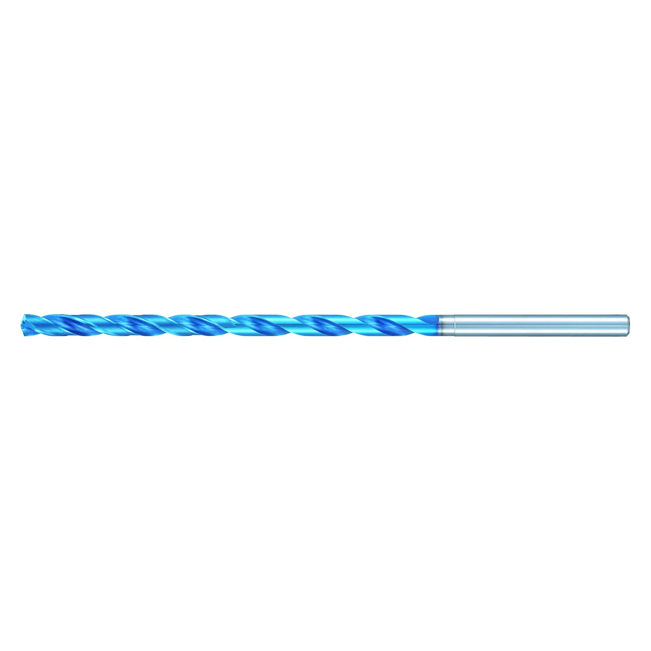 Nachi 1519150 | 5/32" Diameter x 4.00mm Shank x 122.00mm OAL 2 Flute Aqua EX Coated Carbide Extra Long Drill Bit