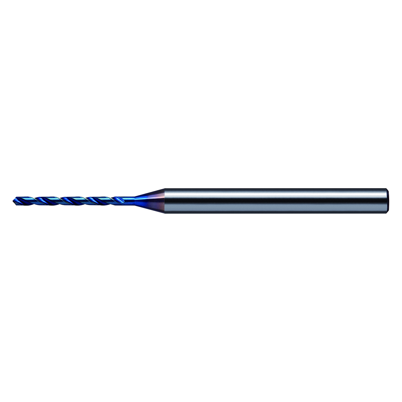 Nachi 0788788 | 1.27mm Diameter x 3.00mm Shank x 45.00mm OAL 2 Flute REVO-D Coated Carbide Micro Drill Bit
