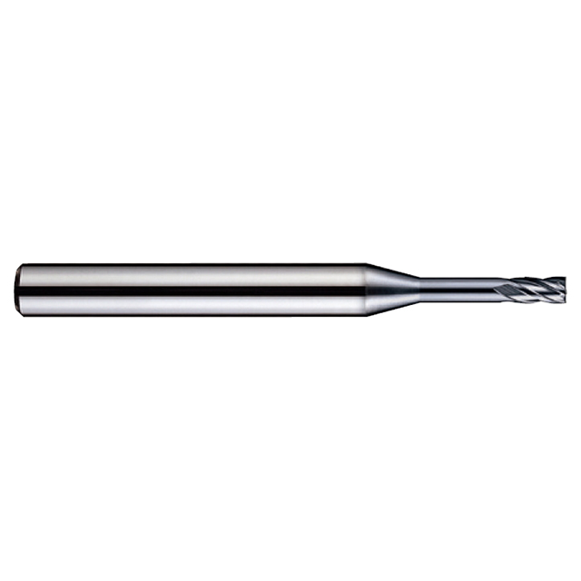 YG1 GMF28912 | 1/8" Diameter x 1/4" Shank x 3/16" LOC x 2-3/8" OAL x 30 Degree Helix Angle 4 Flute Y-Coated Carbide GMF28 Square End Mill