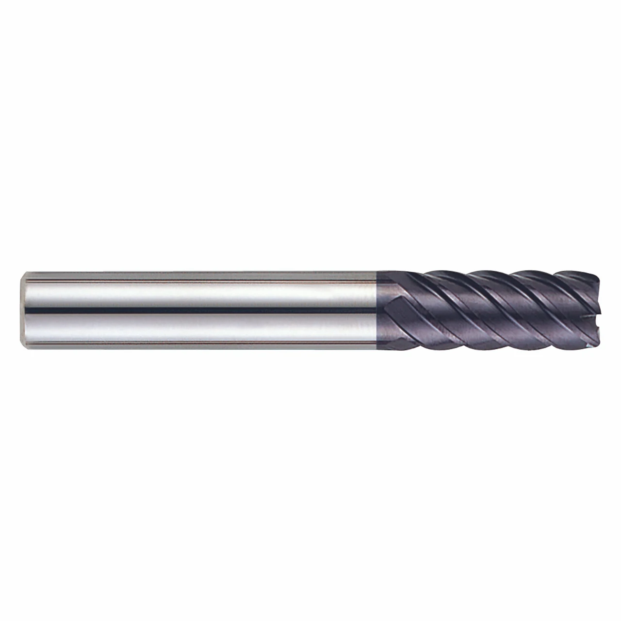 YG1 EM812901 | 0.5500" Diameter x 0.6299" Shank x 1.0236" LOC x 3.2677" OAL 6 Flute ALTiN Coated Carbide Square End Mill