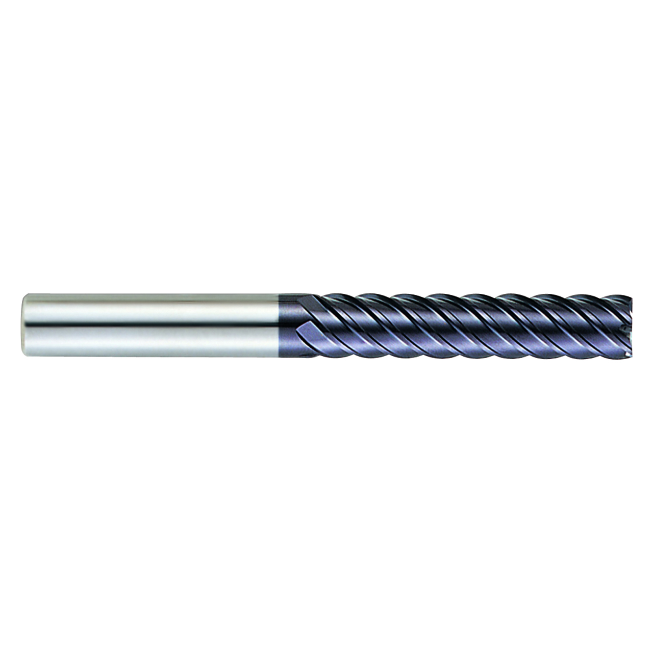 YG1 EM834060 | 6.00mm Diameter x 6.00mm Shank x 26.00mm LOC x 70.00mm OAL x 45 Degree Helix Angle 6 Flute ALTiN Coated Carbide Square End Mill