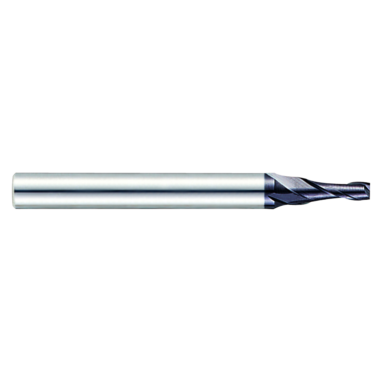 YG1 EM837020 | 2.00mm Diameter x 4.00mm Shank x 6.00mm LOC x 45.00mm OAL x 30 Degree Helix Angle 2 Flute ALTiN Coated Carbide Tapered End Mill