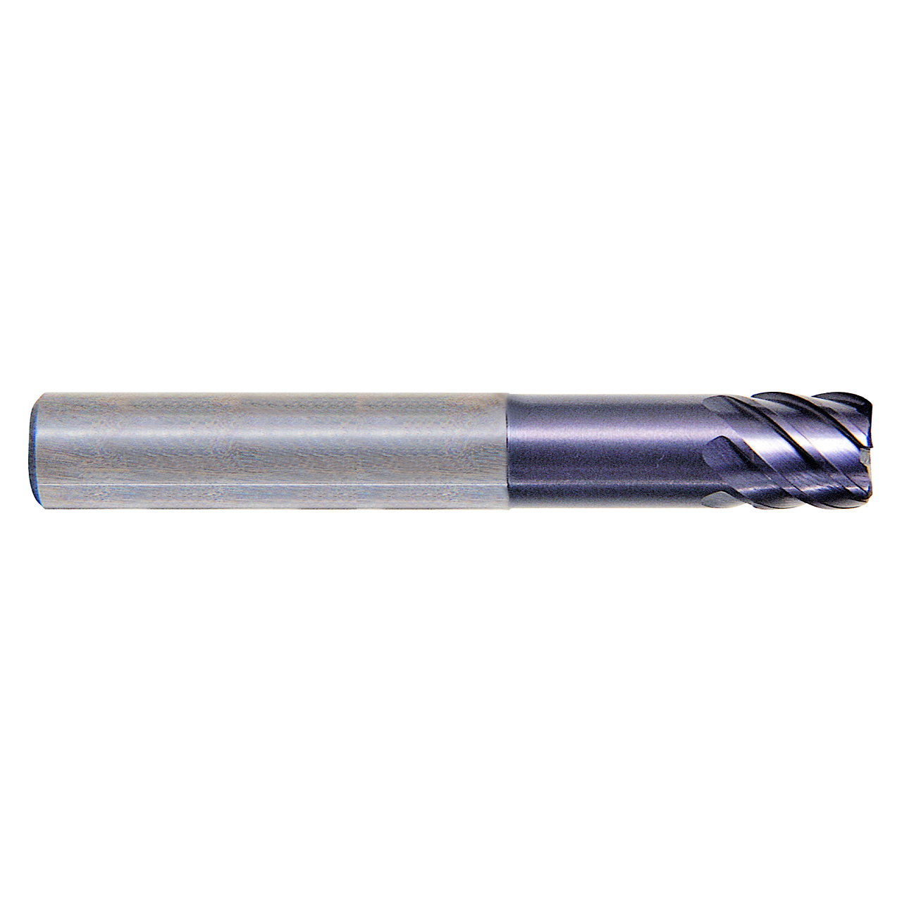YG1 EM897100 | 0.3900" Diameter x 0.4724" Shank x 0.4724" LOC x 2.7559" OAL x 0.0394" Radius 6 Flute ALTiN Coated Carbide Corner Radius End Mill